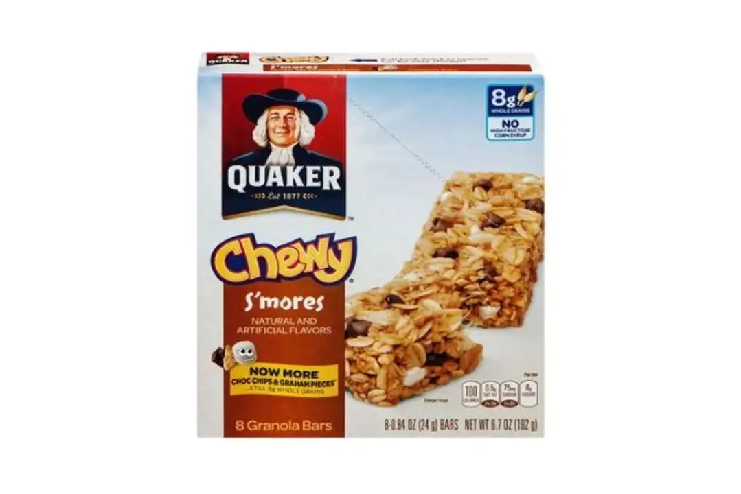 Order Quaker Chewy Granola Bars, S'mores - 8 Each food online from Holiday farms store, Roslyn Heights on bringmethat.com
