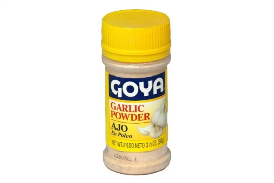 Order Goya Garlic Powder - 3.5 Ounces food online from Fligner Market store, Lorain on bringmethat.com