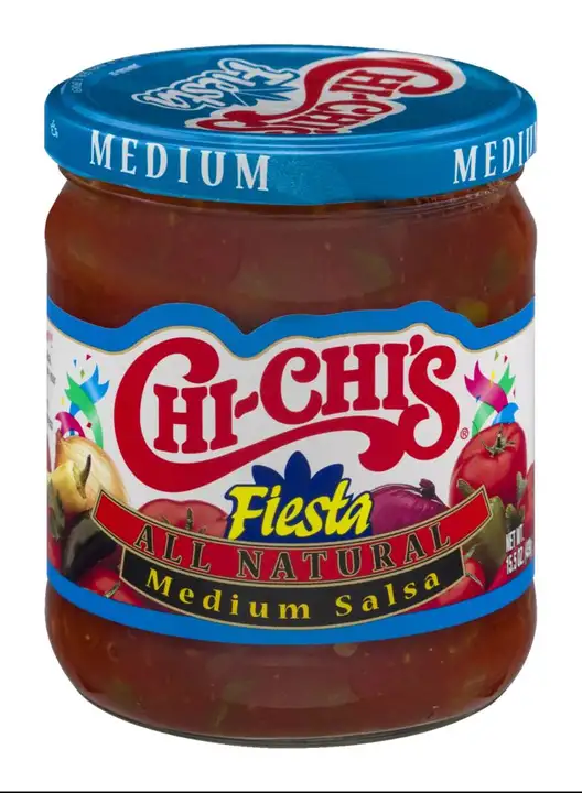 Order Chi Chis Fiesta Salsa, Medium - 15.5 Ounces food online from Holiday farms store, Roslyn Heights on bringmethat.com
