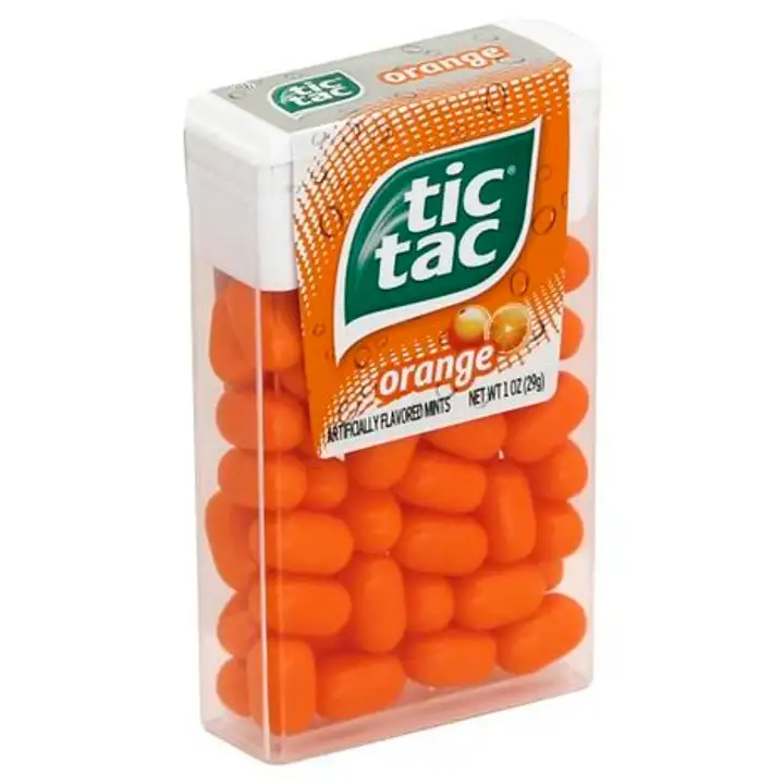 Order Tic Tac Mints, Orange - 1 Ounce food online from Fligner Market store, Lorain on bringmethat.com