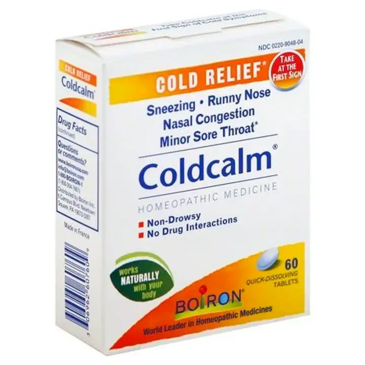 Order Boiron Coldcalm, Cold Relief, Quick-Dissolving Tablets -  60 Tb food online from Whole Foods Co-Op Denfeld store, Duluth on bringmethat.com