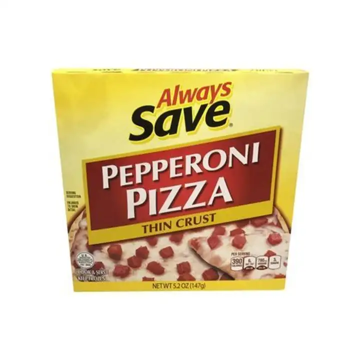 Order Always Save Pepperoni Pizza - 5.2 Ounces food online from Fligner Market store, Lorain on bringmethat.com