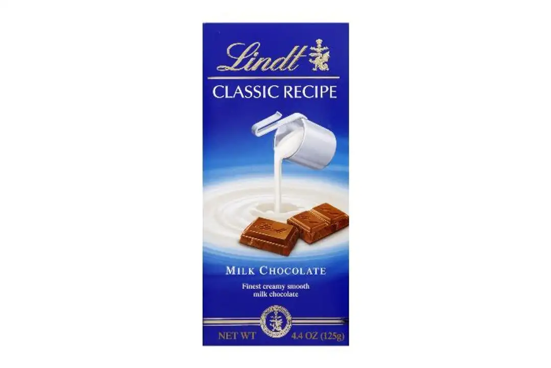 Order Lindt Classic Recipe Milk Chocolate - 4.4 Ounces food online from Novato Harvest Market store, Novato on bringmethat.com