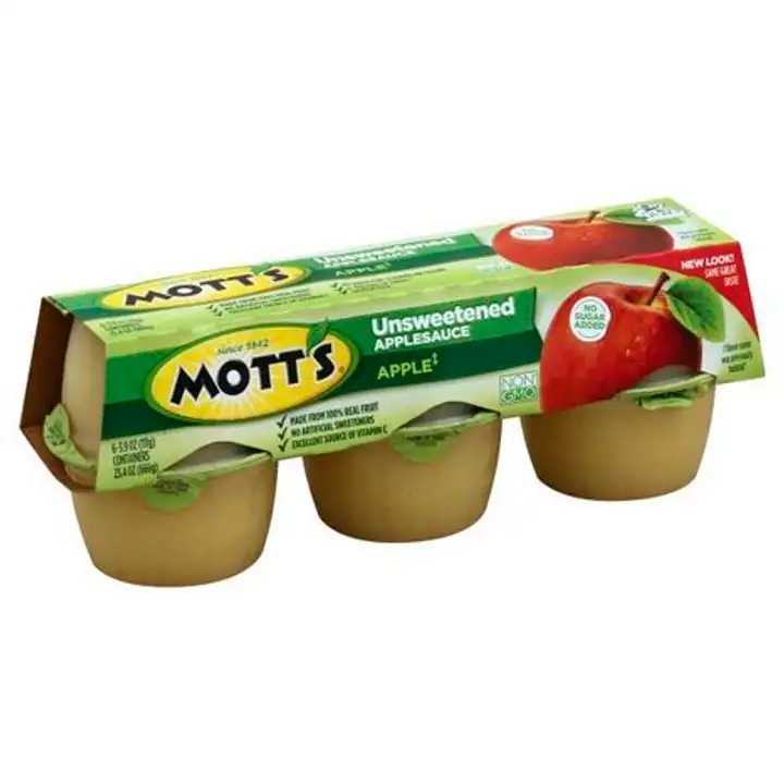 Order Motts Applesauce, Unsweetened - 23.4 Ounces food online from Novato Harvest Market store, Novato on bringmethat.com