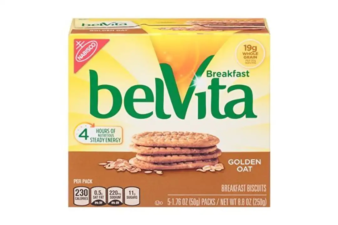Order BelVita Breakfast Breakfast Biscuits, Golden Oat - 8.8 Ounces food online from Novato Harvest Market store, Novato on bringmethat.com