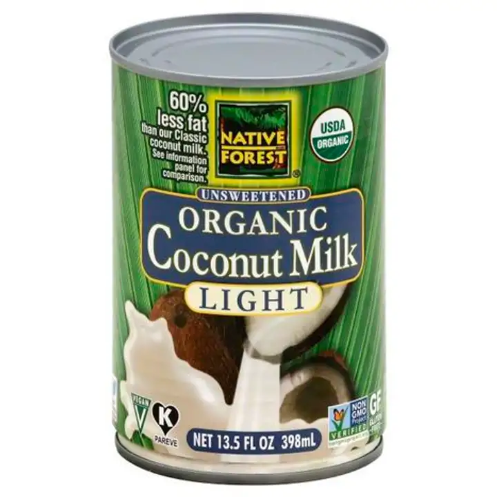 Order Native Forest Coconut Milk, Organic, Light, Unsweetened - 13.5 Ounces food online from Whole Foods Co-Op Denfeld store, Duluth on bringmethat.com