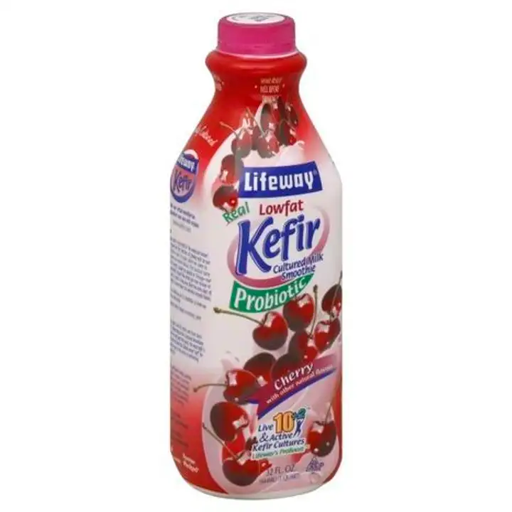 Order Lifeway Kefir, Lowfat, Cherry - 32 Ounces food online from Whole Foods Co-Op Denfeld store, Duluth on bringmethat.com