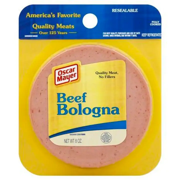 Order Oscar Mayer Bologna, Beef - 8 Ounces food online from Novato Harvest Market store, Novato on bringmethat.com