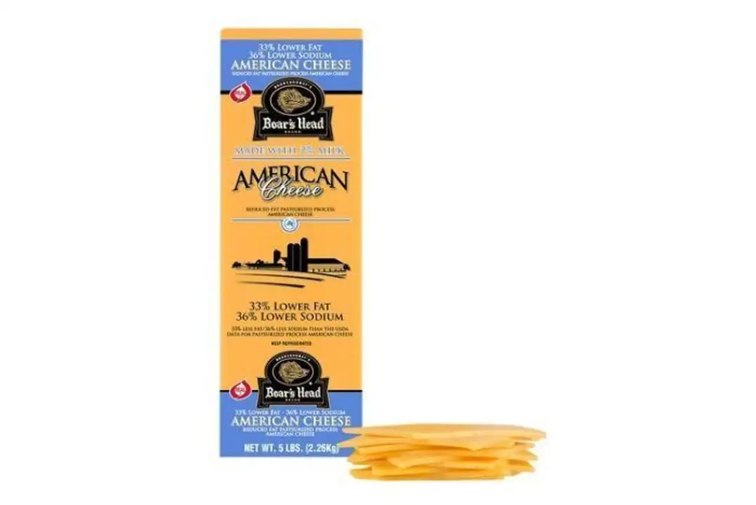 Order Boar’s Head® 33% Lower Fat & 36% Lower Sodium American Cheese food online from Meats Supreme store, Brooklyn on bringmethat.com