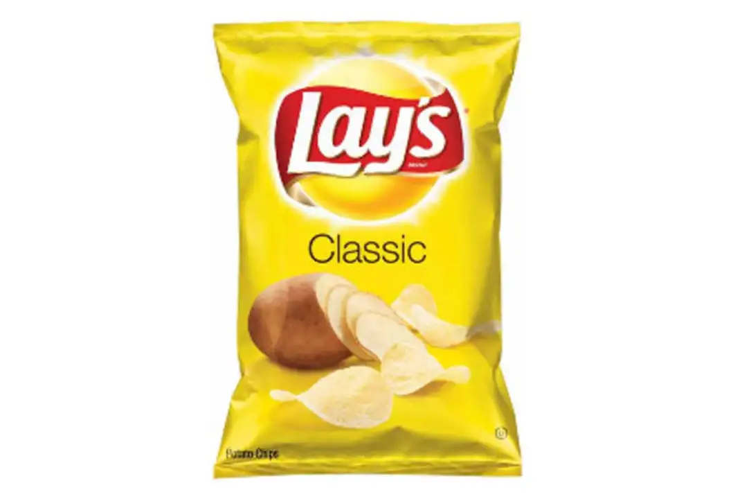 Order Lay's Classic Potato Chips - 8 Ounces food online from Fligner Market store, Lorain on bringmethat.com