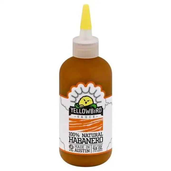 Order Yellowbird Sauce Sauce, Habanero - 9.8 Ounces food online from Whole Foods Co-Op Denfeld store, Duluth on bringmethat.com
