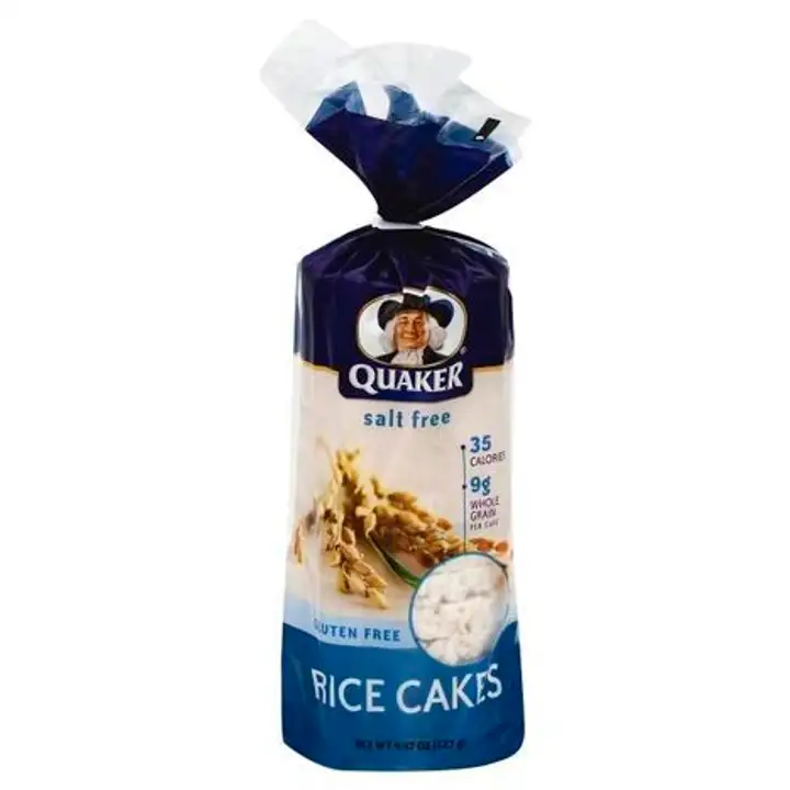 Order Quaker Rice Cakes, Salt Free - 4.47 Ounces food online from Holiday farms store, Roslyn Heights on bringmethat.com
