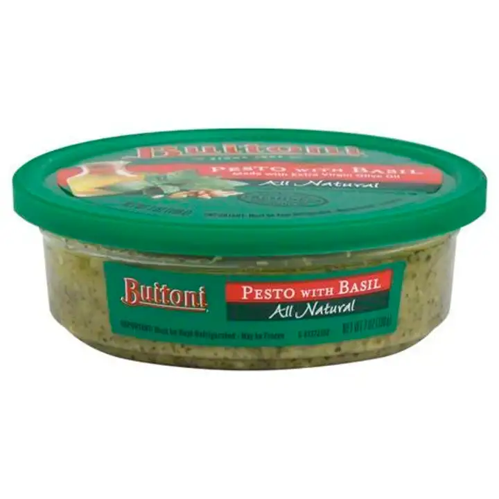 Order Buitoni Pesto, with Basil - 7 Ounces food online from Novato Harvest Market store, Novato on bringmethat.com