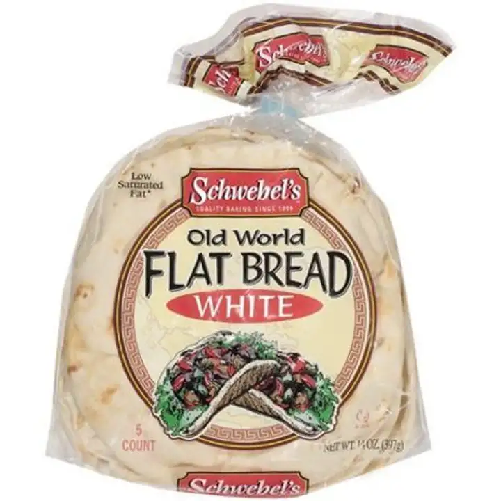 Order Schwebels Flat Bread, Old World White - 14 Ounces food online from Fligner Market store, Lorain on bringmethat.com