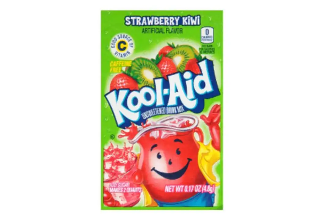 Order Kool Aid Drink Mix, Unsweetened, Strawberry Kiwi - 0.17 Ounces food online from Fligner Market store, Lorain on bringmethat.com