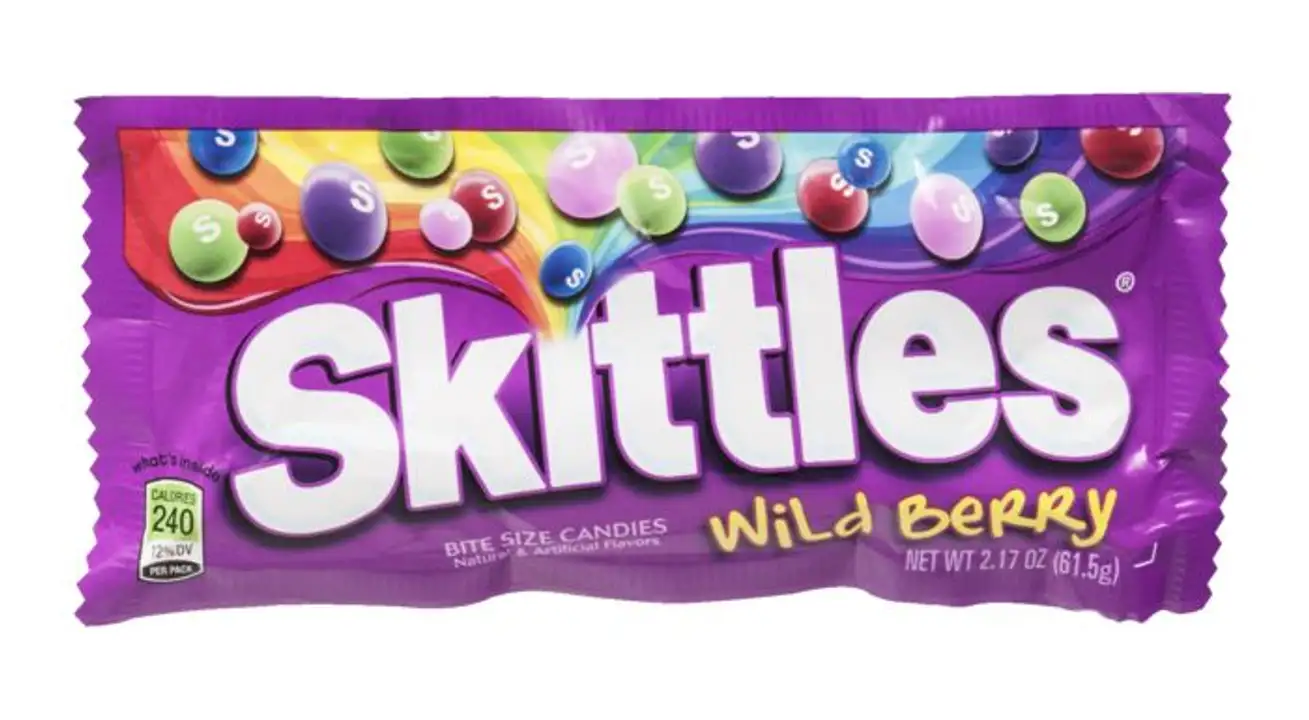 Order Skittles Candies, Bite Size, Wild Berry - 2.3 Ounces food online from Novato Harvest Market store, Novato on bringmethat.com