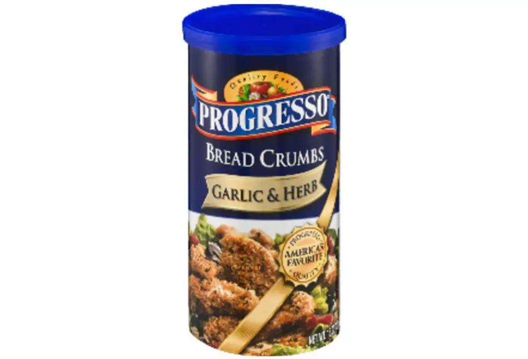 Order Progresso Bread Crumbs, Garlic & Herb - 15 Ounces food online from Holiday farms store, Roslyn Heights on bringmethat.com