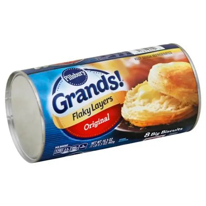 Order Pillsbury Grands! Biscuits, Big, Flaky Layers, Original - 16.3 Ounces food online from Holiday farms store, Roslyn Heights on bringmethat.com