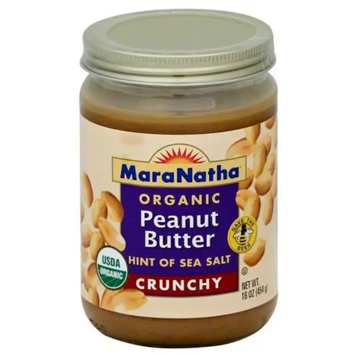 Order MaraNatha Peanut Butter, Organic, Crunchy - 16 Ounces food online from Whole Foods Co-Op Denfeld store, Duluth on bringmethat.com
