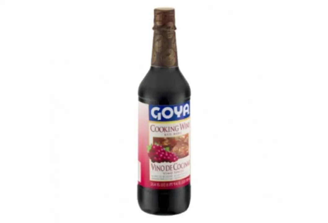 Order Goya Cooking Wine Red Wine - 25.4 Ounces food online from Fligner Market store, Lorain on bringmethat.com