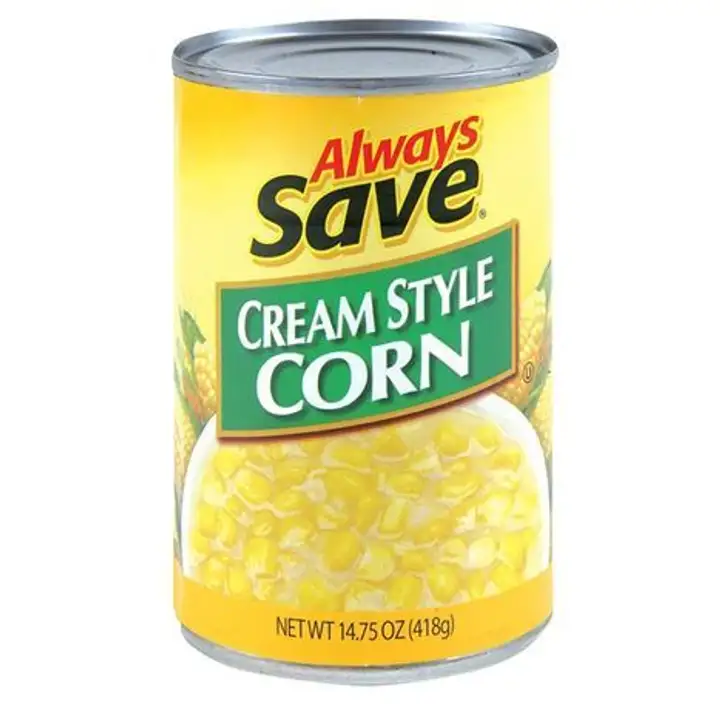Order Always Save Cream Style Corn - 15 Ounces food online from Fligner Market store, Lorain on bringmethat.com
