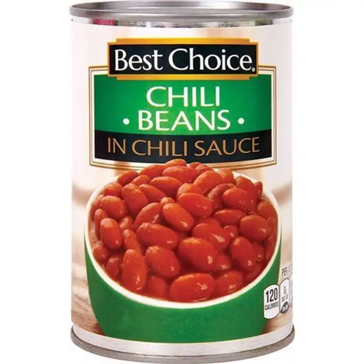 Order Best Choice Chili Beans In Chili Sauce - 15.5 Ounces food online from Fligner Market store, Lorain on bringmethat.com