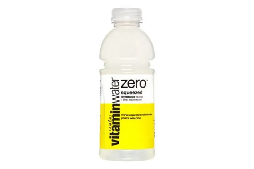 Order Vitaminwater Zero Water Beverage, Nutrient Enhanced, Squeezed Lemonade - 20 Ounces food online from Novato Harvest Market store, Novato on bringmethat.com