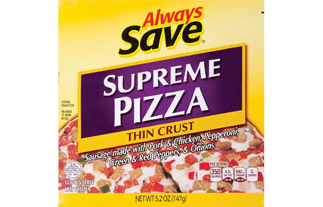 Order Always Save Supreme Pizza - 5.2 Ounces food online from Fligner Market store, Lorain on bringmethat.com