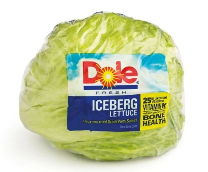 Order Dole Iceberg Lettuce - 1 Count food online from Fligner Market store, Lorain on bringmethat.com
