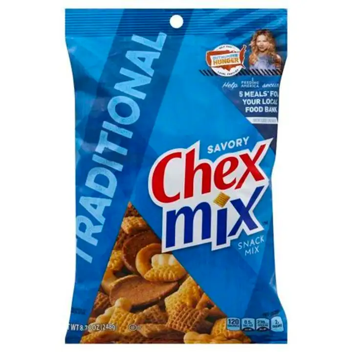 Order Chex Mix Snack Mix, Savory, Traditional - 8.75 Ounces food online from Novato Harvest Market store, Novato on bringmethat.com