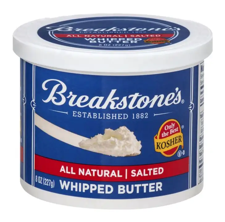 Order Breakstones Butter, Whipped, Salted - 8 Ounces food online from Meats Supreme store, Brooklyn on bringmethat.com