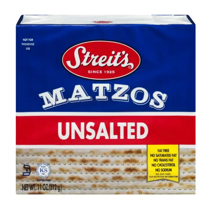 Order Streits Matzos, Unsalted - 11 Ounces food online from Holiday farms store, Roslyn Heights on bringmethat.com