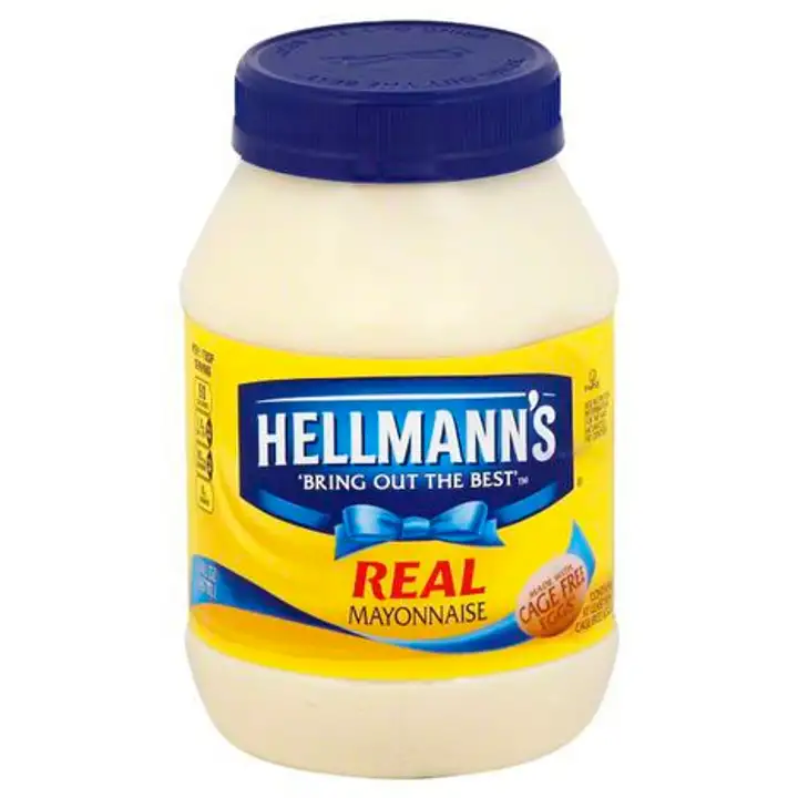 Order Hellmanns Mayonnaise, Real - 30 Ounces food online from Fligner Market store, Lorain on bringmethat.com