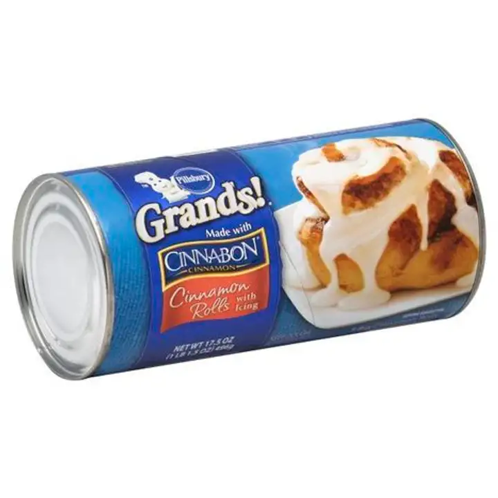 Order Pillsbury Grands! Cinnamon Rolls, Big, with Icing - 19 Ounces food online from Holiday farms store, Roslyn Heights on bringmethat.com