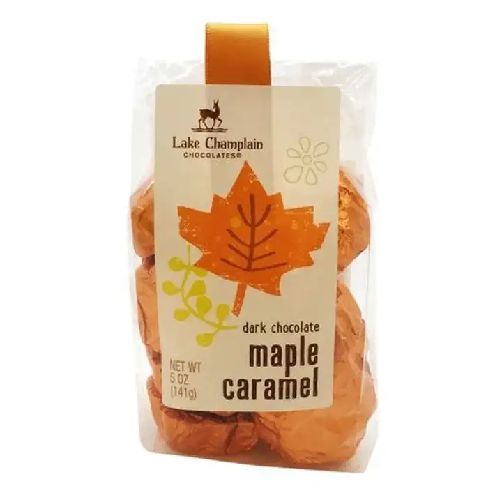 Order Lake Champlain Chocolates Maple Caramel Dark Chocolate - 5 Ounces food online from Whole Foods Co-Op Denfeld store, Duluth on bringmethat.com