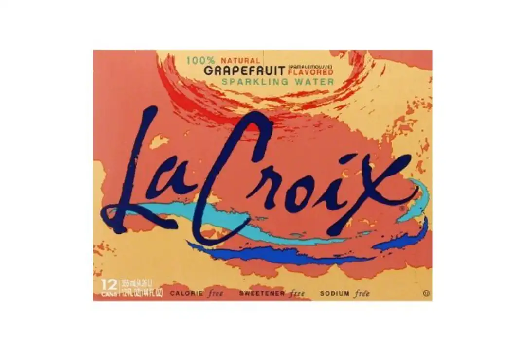 Order LaCroix Sparkling Water, Grapefruit - 12 Fluid Ounces (Pack of 12) food online from Holiday farms store, Roslyn Heights on bringmethat.com