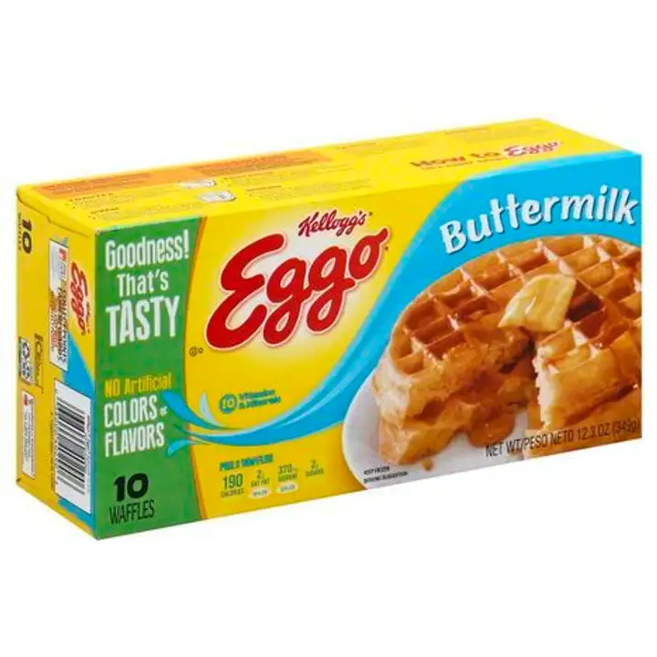 Order Eggo Waffles, Buttermilk - 12.3 Ounces food online from Holiday farms store, Roslyn Heights on bringmethat.com