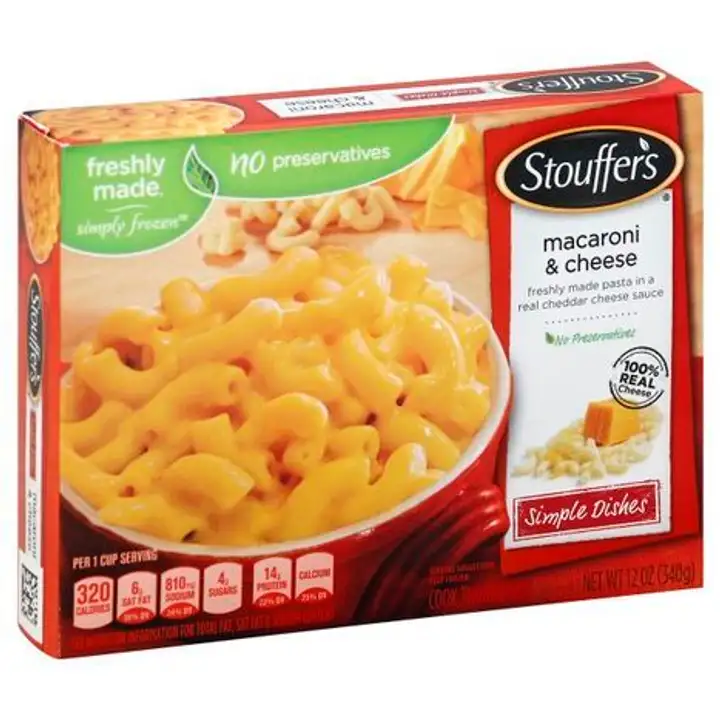 Order Stouffers Simple Dishes Macaroni & Cheese - 16 Ounces food online from Novato Harvest Market store, Novato on bringmethat.com