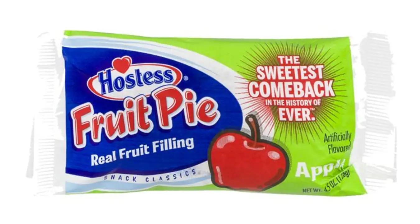 Order Hostess Fruit Pie, Apple - 4.5 Ounces food online from Novato Harvest Market store, Novato on bringmethat.com
