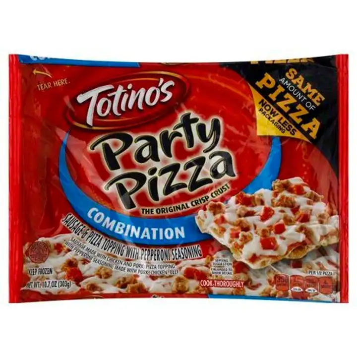 Order Totinos Party Pizza, Combination - 10 Ounces food online from Fligner Market store, Lorain on bringmethat.com