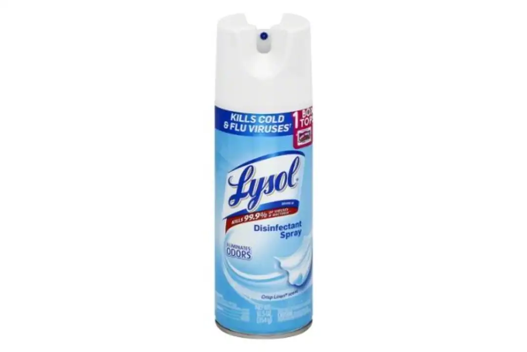 Order Lysol Disinfectant Spray, Crisp Linen Scent - 12 Ounces food online from Holiday farms store, Roslyn Heights on bringmethat.com