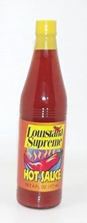 Order Louisiana Supreme Hot Sauce - 6 Ounces food online from Fligner Market store, Lorain on bringmethat.com