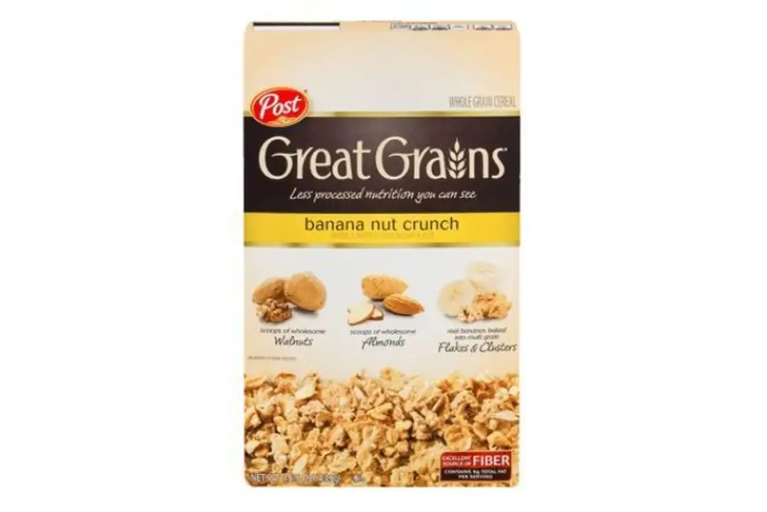 Order Great Grains Cereal, Banana Nut Crunch - 15.5 Ounces food online from Holiday farms store, Roslyn Heights on bringmethat.com