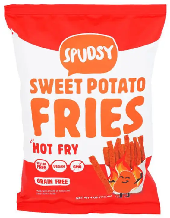 Order Spudsy Hot Fry Sweet Potato Fries - 4 Ounces food online from Whole Foods Co-Op Denfeld store, Duluth on bringmethat.com