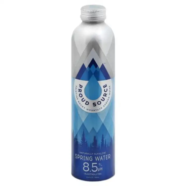 Order Proud Source Spring Water, Naturally Alkaline - 25.3 Ounces food online from Whole Foods Co-Op Denfeld store, Duluth on bringmethat.com