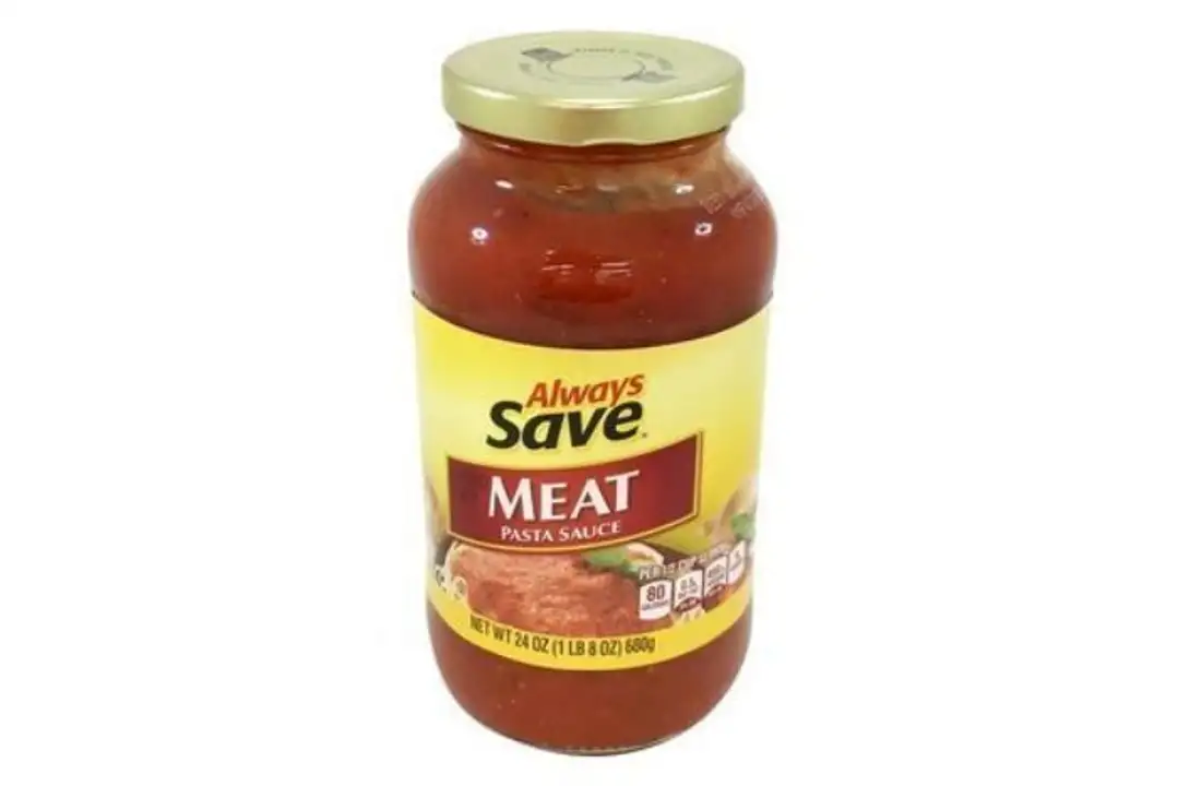 Order Always Save Meat Pasta Sauce - 24 Ounces food online from Fligner Market store, Lorain on bringmethat.com