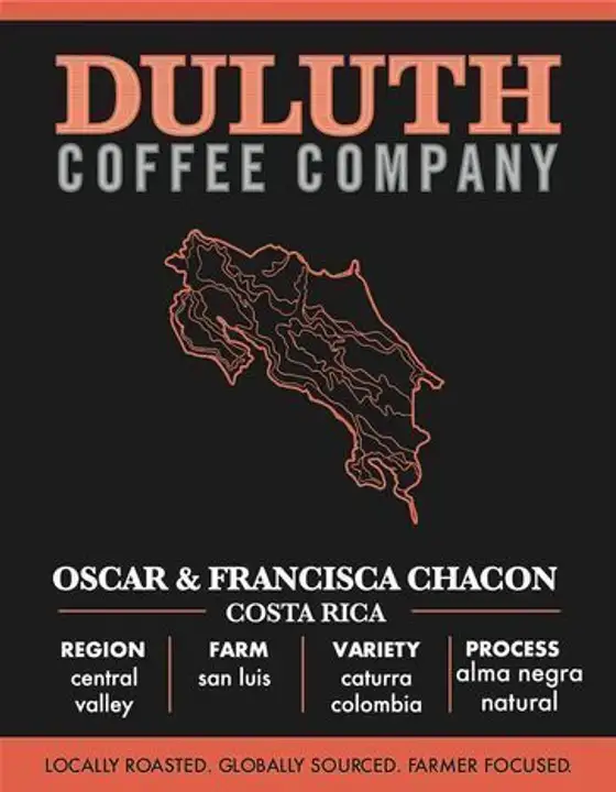 Order Bulk Duluth Coffee Company Oscar & Francisca Chacon food online from Whole Foods Co-Op Denfeld store, Duluth on bringmethat.com