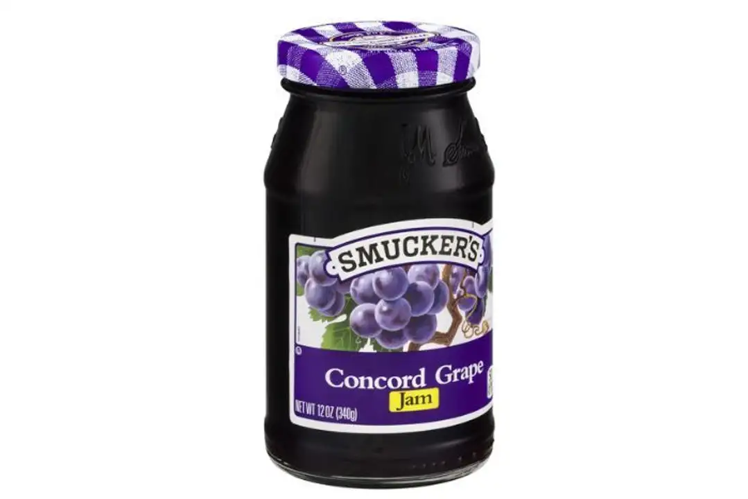 Order Smuckers Jam, Concord Grape - 12 Ounces food online from Holiday farms store, Roslyn Heights on bringmethat.com