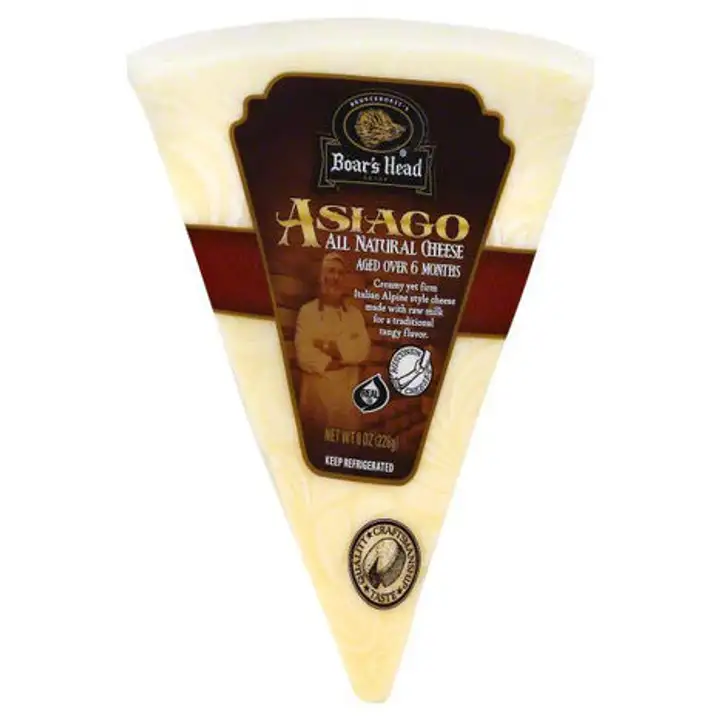 Order Boar’s Head® Asiago Cheese food online from Meats Supreme store, Brooklyn on bringmethat.com