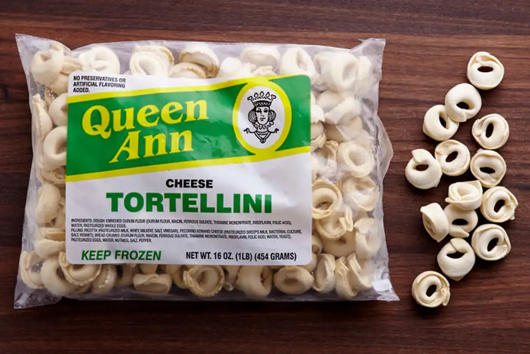 Order Queen Ann Cheese Tortellini - 16 Ounces food online from Meats Supreme store, Brooklyn on bringmethat.com